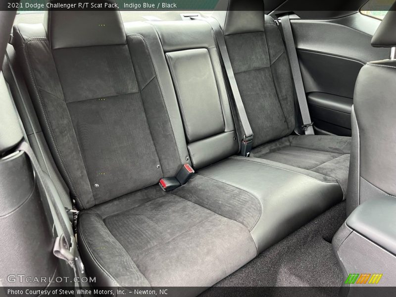 Rear Seat of 2021 Challenger R/T Scat Pack