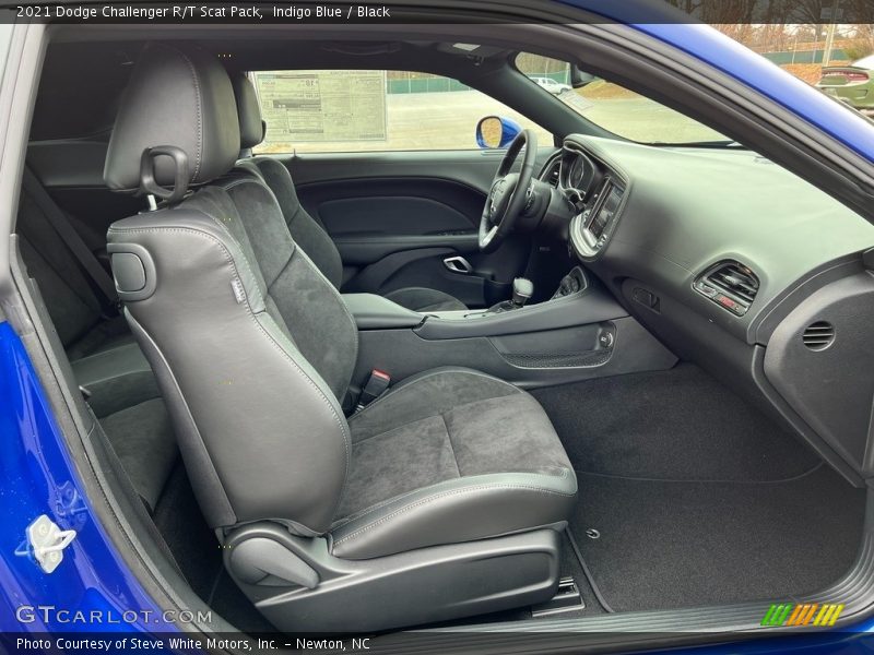 Front Seat of 2021 Challenger R/T Scat Pack