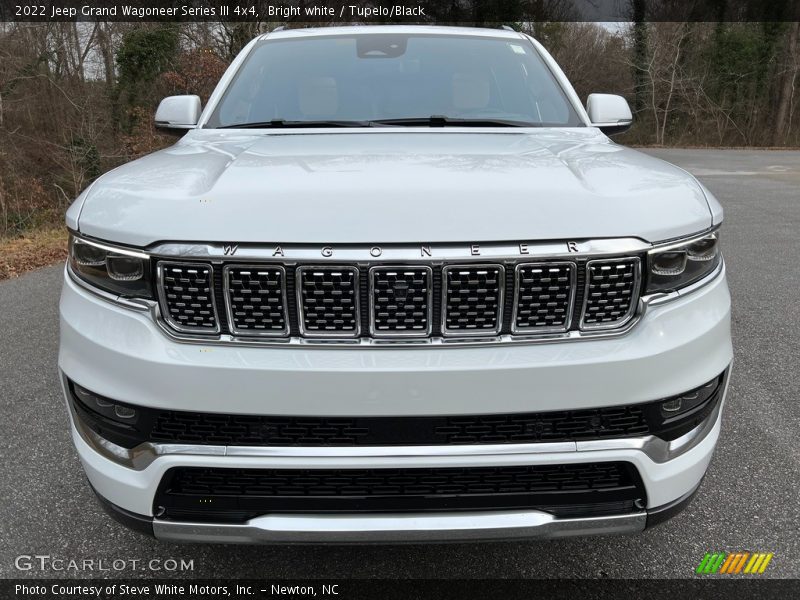 Bright white / Tupelo/Black 2022 Jeep Grand Wagoneer Series III 4x4