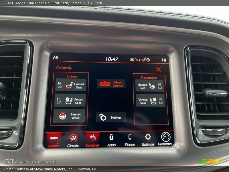 Indigo Blue / Black 2021 Dodge Challenger R/T Scat Pack