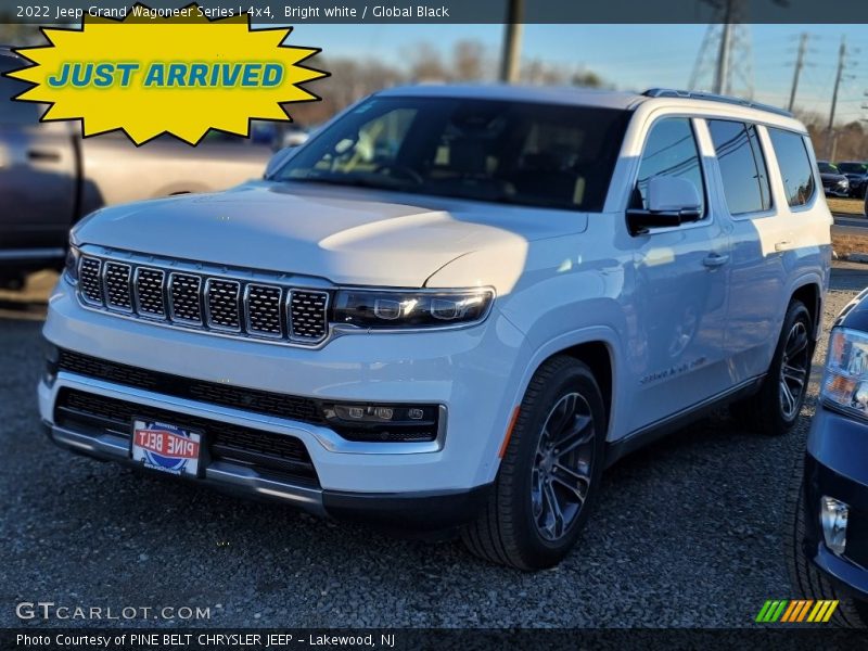 Bright white / Global Black 2022 Jeep Grand Wagoneer Series I 4x4