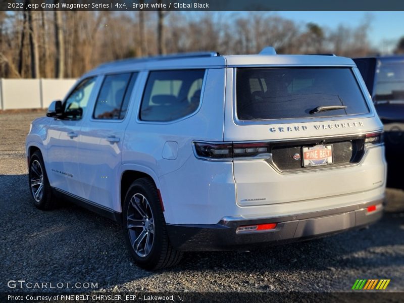 Bright white / Global Black 2022 Jeep Grand Wagoneer Series I 4x4