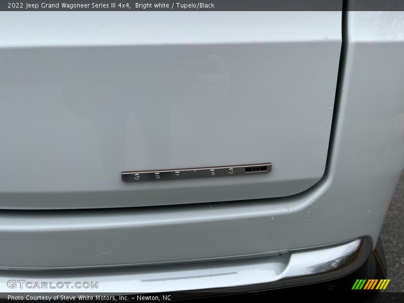 Bright white / Tupelo/Black 2022 Jeep Grand Wagoneer Series III 4x4