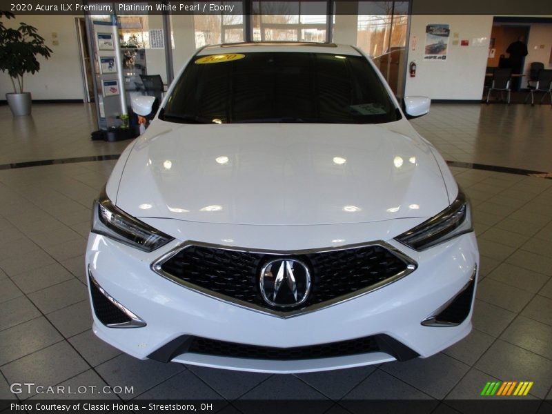 Platinum White Pearl / Ebony 2020 Acura ILX Premium