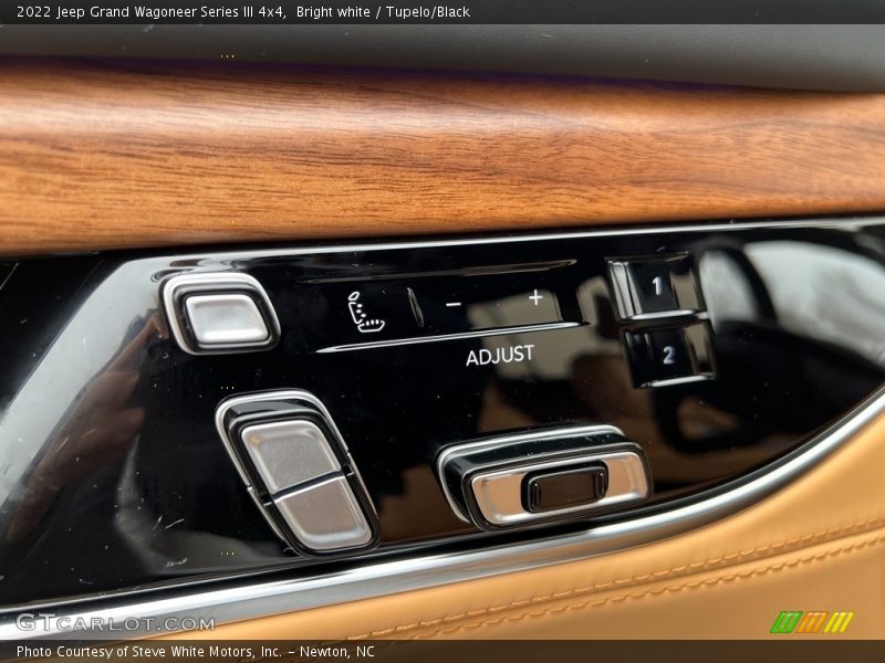 Controls of 2022 Grand Wagoneer Series III 4x4