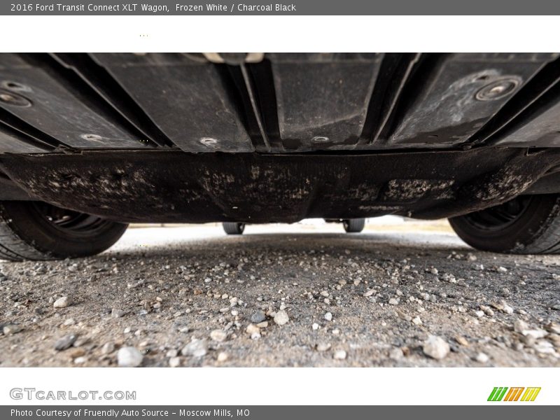 Frozen White / Charcoal Black 2016 Ford Transit Connect XLT Wagon