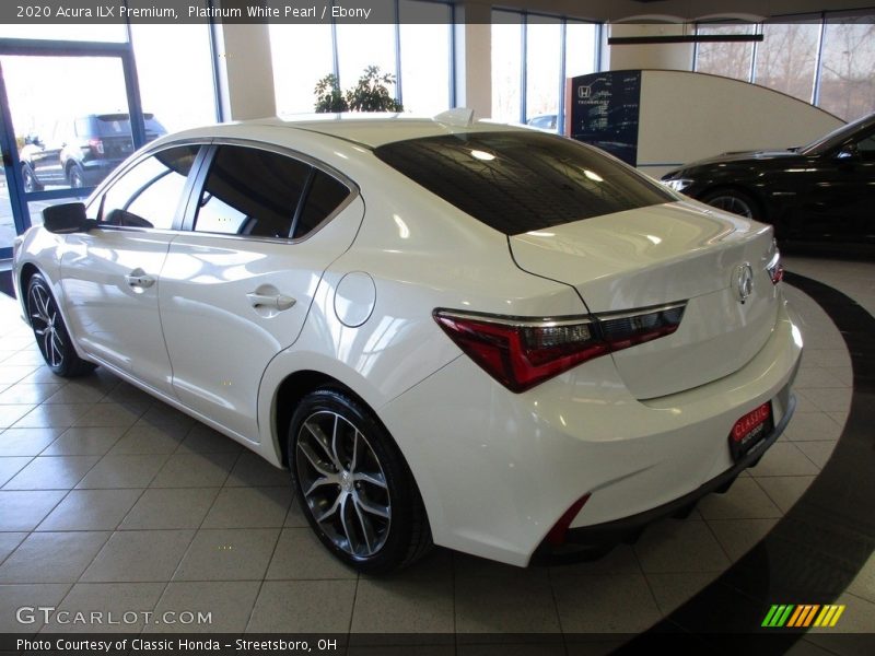Platinum White Pearl / Ebony 2020 Acura ILX Premium