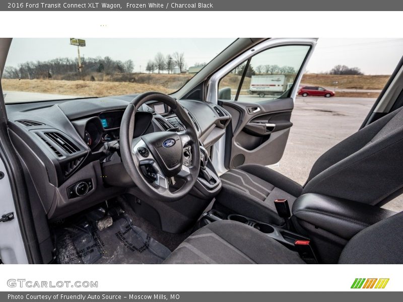  2016 Transit Connect XLT Wagon Charcoal Black Interior