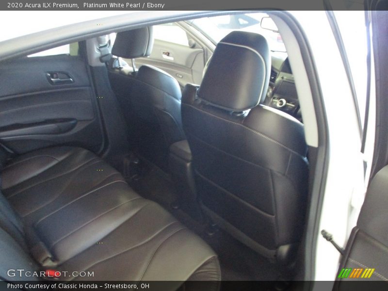 Platinum White Pearl / Ebony 2020 Acura ILX Premium