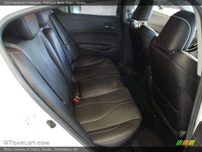 Platinum White Pearl / Ebony 2020 Acura ILX Premium
