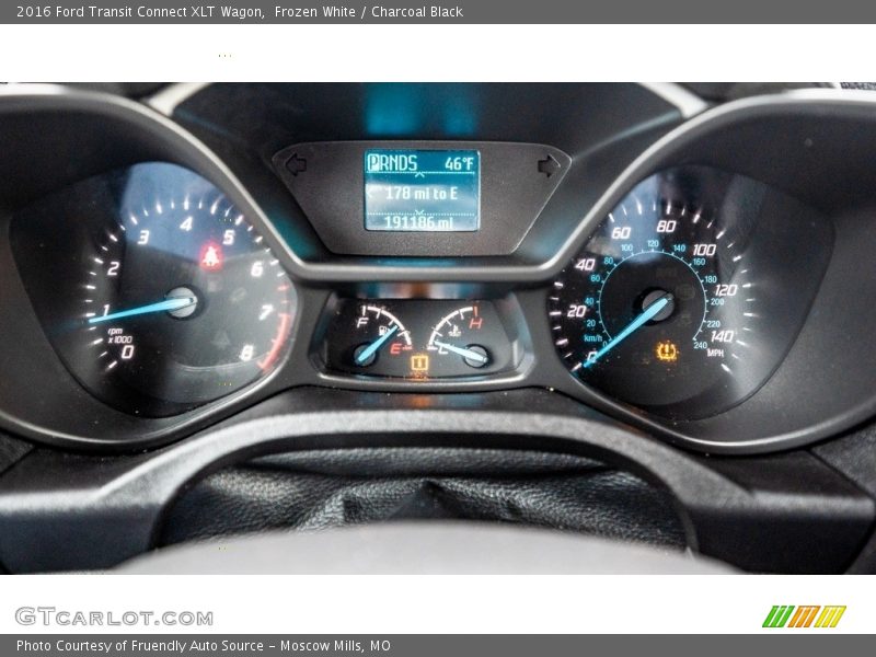  2016 Transit Connect XLT Wagon XLT Wagon Gauges