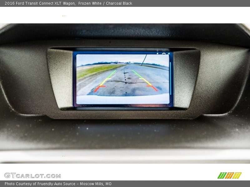 Frozen White / Charcoal Black 2016 Ford Transit Connect XLT Wagon