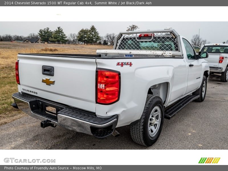 Summit White / Jet Black/Dark Ash 2014 Chevrolet Silverado 1500 WT Regular Cab 4x4