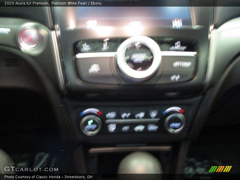Platinum White Pearl / Ebony 2020 Acura ILX Premium