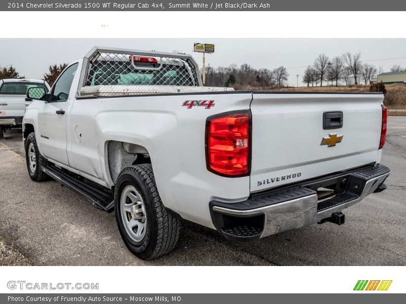 Summit White / Jet Black/Dark Ash 2014 Chevrolet Silverado 1500 WT Regular Cab 4x4