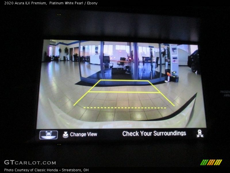 Platinum White Pearl / Ebony 2020 Acura ILX Premium