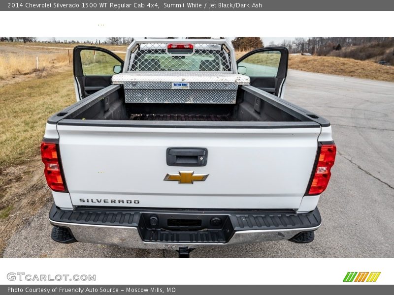 Summit White / Jet Black/Dark Ash 2014 Chevrolet Silverado 1500 WT Regular Cab 4x4