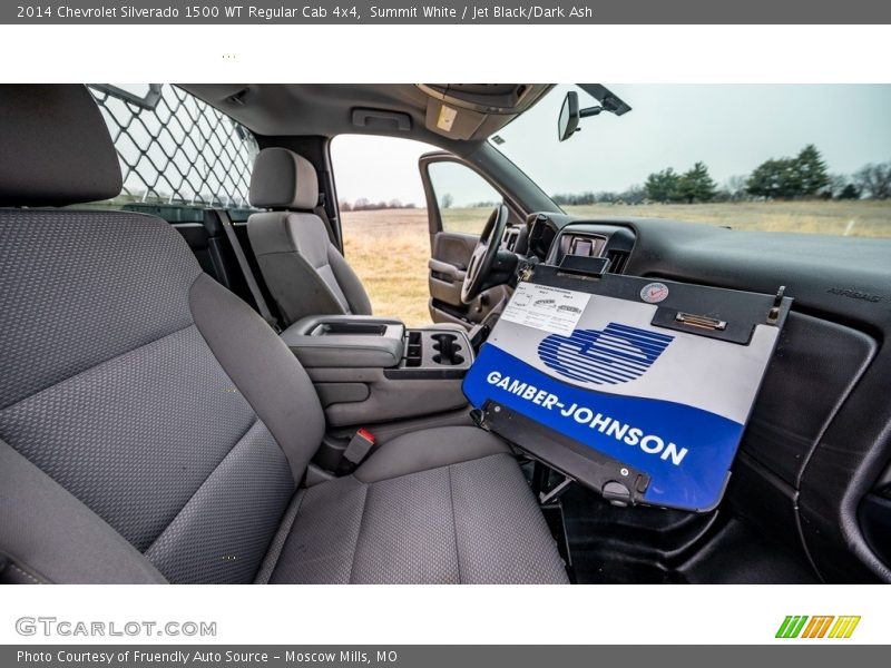 Summit White / Jet Black/Dark Ash 2014 Chevrolet Silverado 1500 WT Regular Cab 4x4