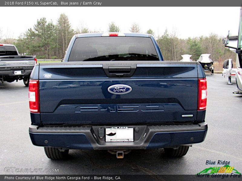 Blue Jeans / Earth Gray 2018 Ford F150 XL SuperCab