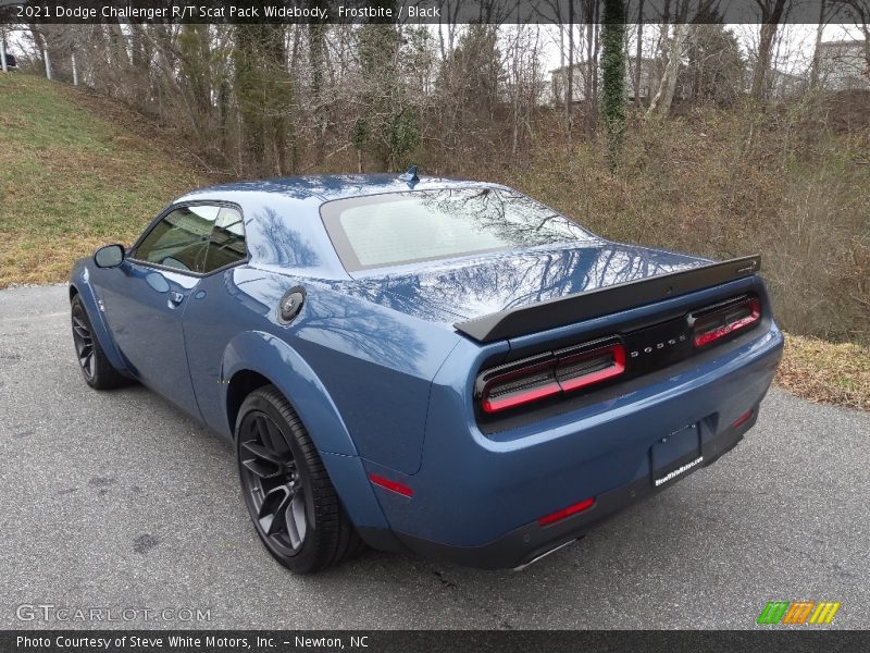 Frostbite / Black 2021 Dodge Challenger R/T Scat Pack Widebody