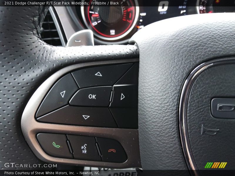  2021 Challenger R/T Scat Pack Widebody Steering Wheel