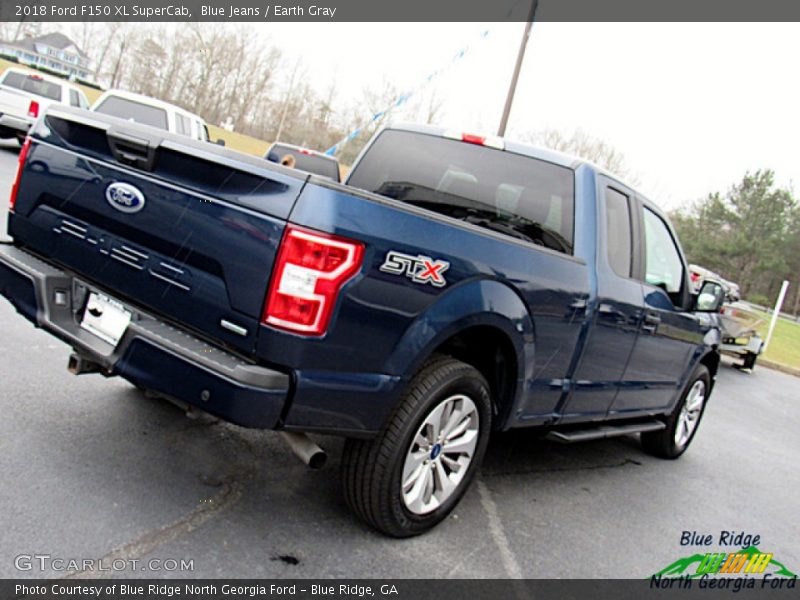 Blue Jeans / Earth Gray 2018 Ford F150 XL SuperCab