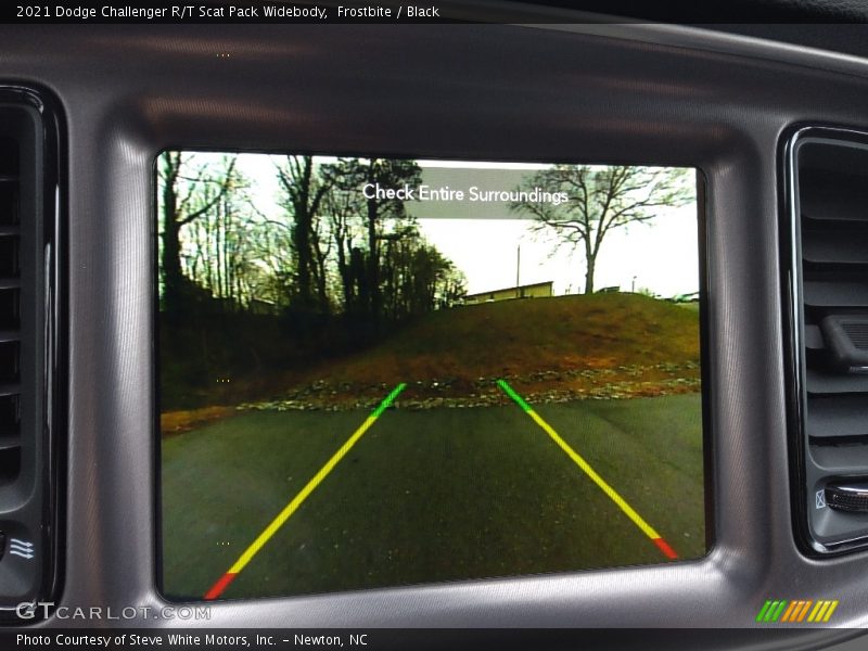 Frostbite / Black 2021 Dodge Challenger R/T Scat Pack Widebody