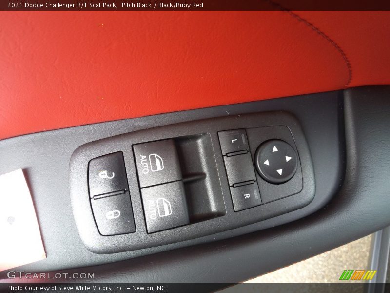 Pitch Black / Black/Ruby Red 2021 Dodge Challenger R/T Scat Pack