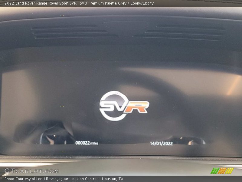 SVO Premium Palette Grey / Ebony/Ebony 2022 Land Rover Range Rover Sport SVR