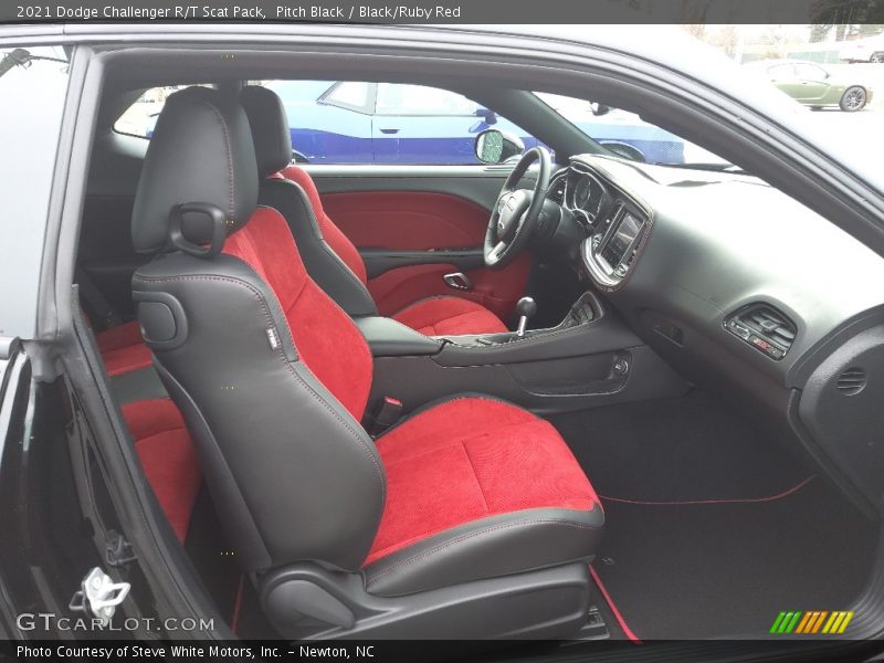 Front Seat of 2021 Challenger R/T Scat Pack