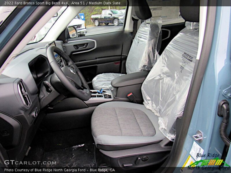  2022 Bronco Sport Big Bend 4x4 Medium Dark Slate Interior
