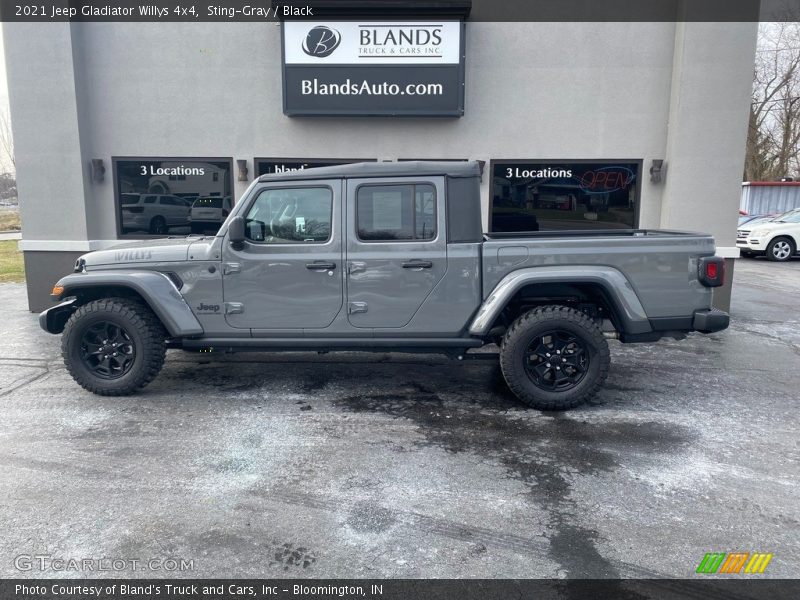 Sting-Gray / Black 2021 Jeep Gladiator Willys 4x4