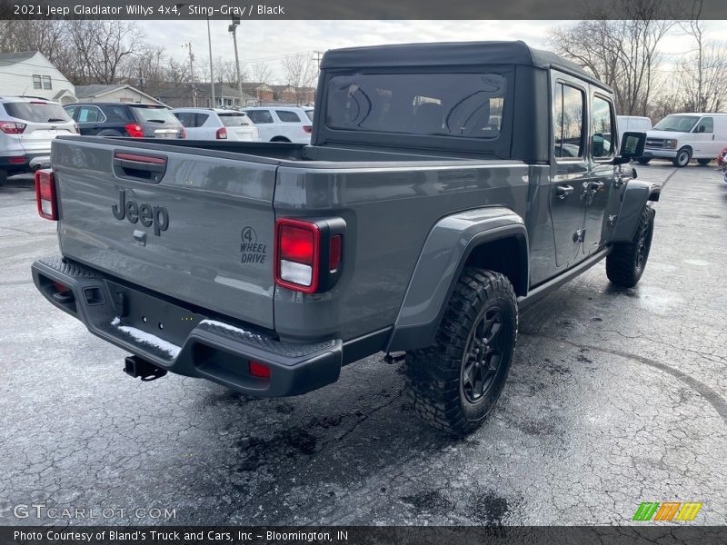 Sting-Gray / Black 2021 Jeep Gladiator Willys 4x4
