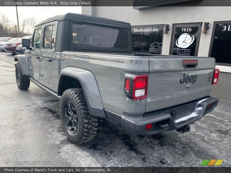 Sting-Gray / Black 2021 Jeep Gladiator Willys 4x4