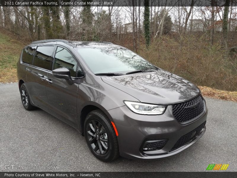 Granite Crystal Metallic / Black 2021 Chrysler Pacifica Touring