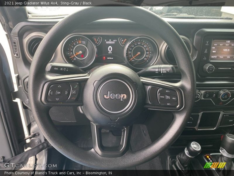 Sting-Gray / Black 2021 Jeep Gladiator Willys 4x4