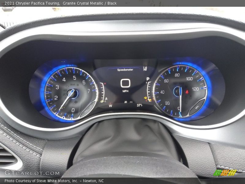 Granite Crystal Metallic / Black 2021 Chrysler Pacifica Touring