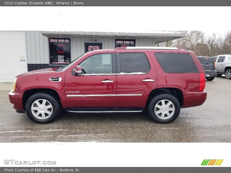 Infrared / Ebony 2010 Cadillac Escalade AWD