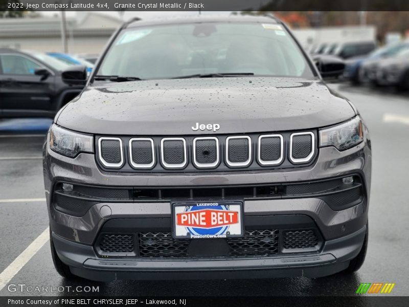 Granite Crystal Metallic / Black 2022 Jeep Compass Latitude 4x4