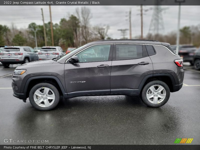Granite Crystal Metallic / Black 2022 Jeep Compass Latitude 4x4