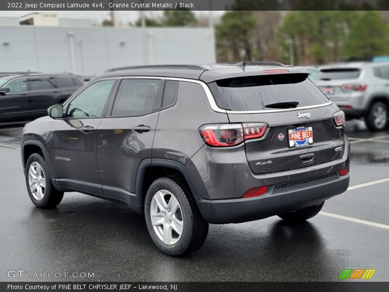 Granite Crystal Metallic / Black 2022 Jeep Compass Latitude 4x4