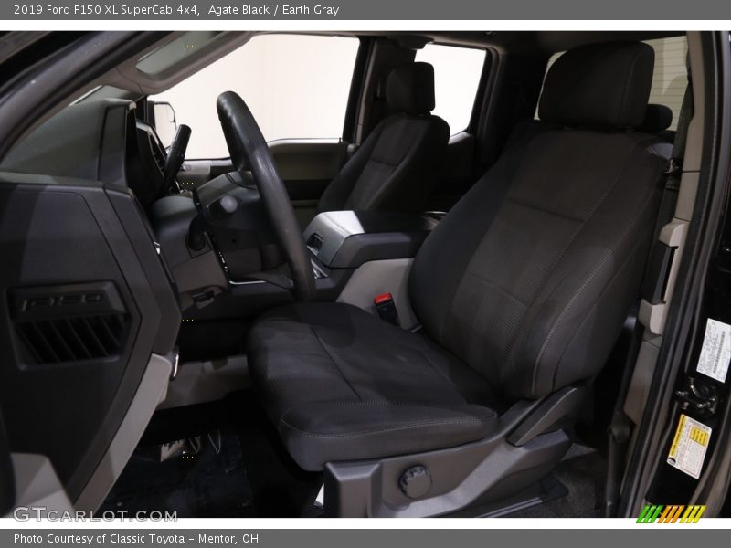 Agate Black / Earth Gray 2019 Ford F150 XL SuperCab 4x4