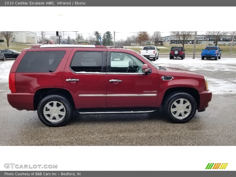 Infrared / Ebony 2010 Cadillac Escalade AWD