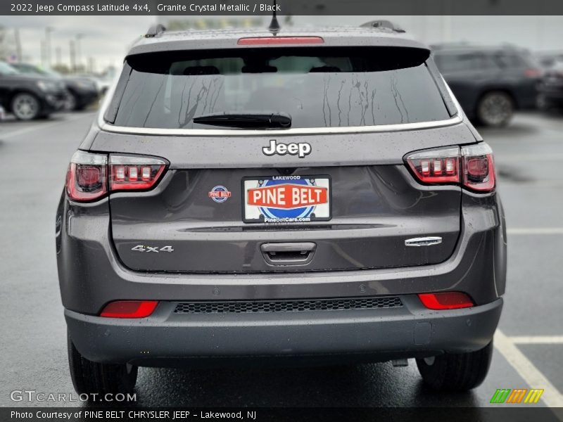 Granite Crystal Metallic / Black 2022 Jeep Compass Latitude 4x4
