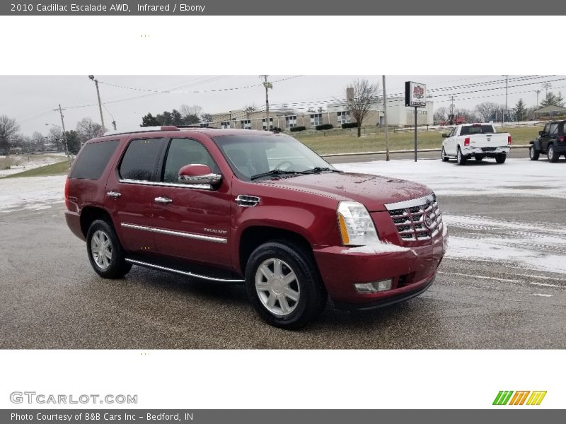 Infrared / Ebony 2010 Cadillac Escalade AWD