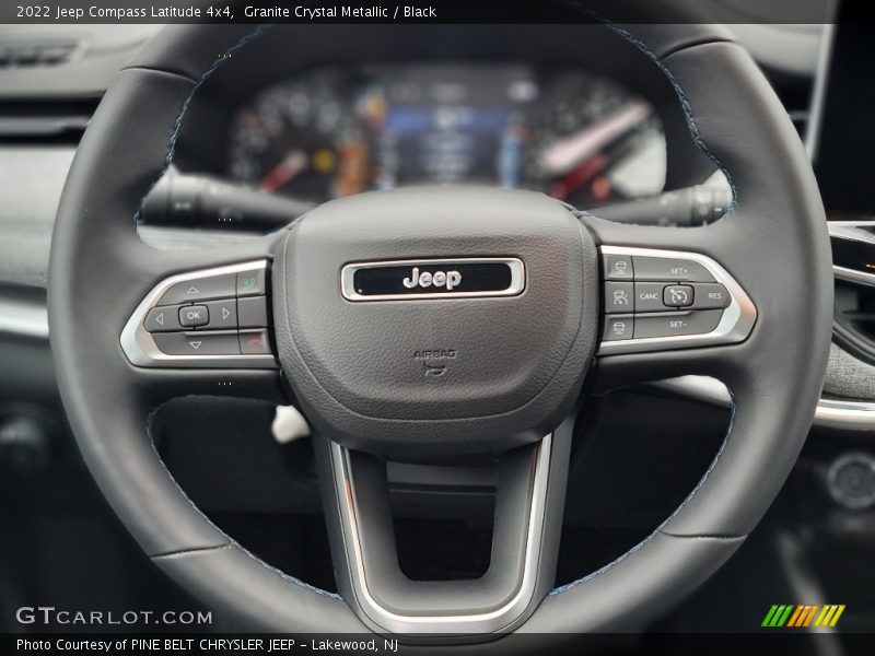 Granite Crystal Metallic / Black 2022 Jeep Compass Latitude 4x4