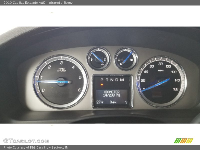 Infrared / Ebony 2010 Cadillac Escalade AWD
