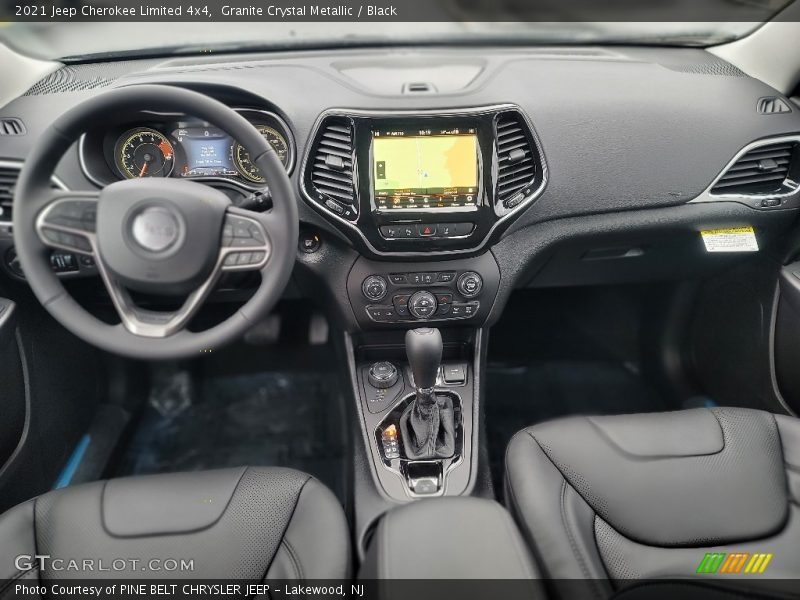 Granite Crystal Metallic / Black 2021 Jeep Cherokee Limited 4x4