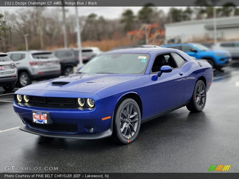 Indigo Blue / Black 2021 Dodge Challenger GT AWD