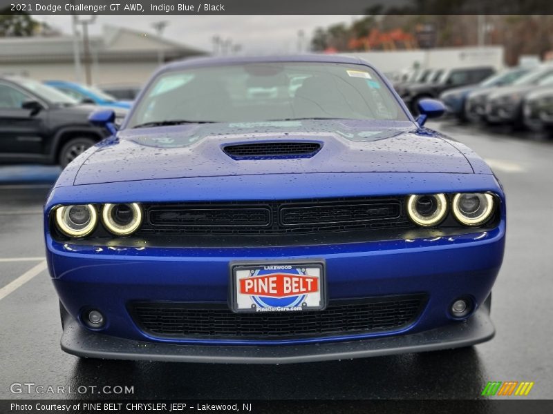 Indigo Blue / Black 2021 Dodge Challenger GT AWD